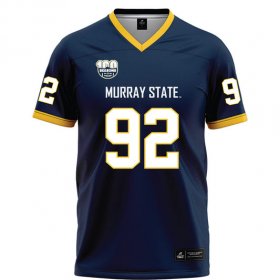 Moisture-wicking Racers practice jersey - Bryson Boone #92 100th Year Navy Football Jersey