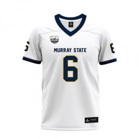 Murray State alumni 2025 legacy jersey - Kywon Morgan #6 100th Year White Premium Football Jersey