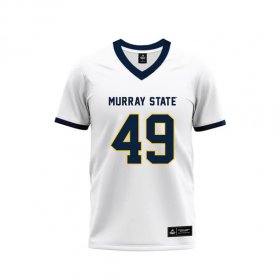 Next day delivery Racers jersey KY - Malachi Smith #49 White Premium Premium Football Jersey