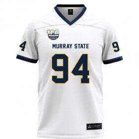 Plus size women's Racers football top - Trevor Newell #94 100th Year White Football Jersey