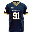 Racers Christmas jersey gift bundle - Jerome Logan Jr #91 100th Year Navy Football Jersey