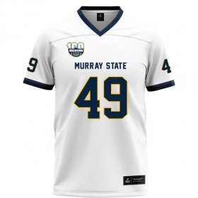 Racers Christmas jersey gift bundle - Malachi Smith #49 100th Year White Football Jersey