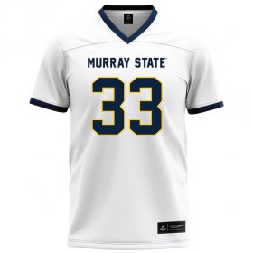 Racers Christmas jersey gift bundle - Tyrell Campbell #33 White Football Jersey