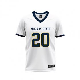 Racers jersey customization local pickup - Chavaris Dumas #20 White Premium Premium Football Jersey