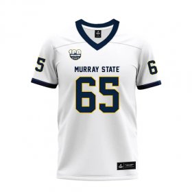 Racers jersey customization local pickup - Devin Tingle #65 100th Year White Premium Football Jersey