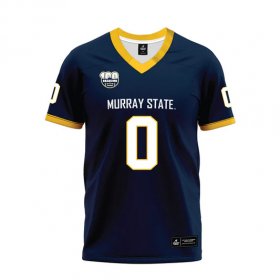 Racers senior day commemorative jersey - Rykin Maxwell #0 100th Year Navy Premium Football Jersey-0