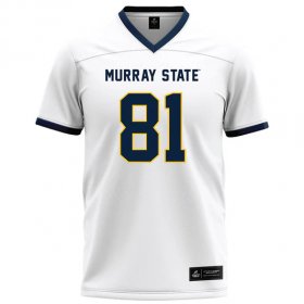 Racers senior day commemorative jersey - Thomas O'Hara #81 White Football Jersey