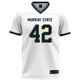Racers vs Austin Peay rivalry jersey - Camden Robbins #42 White Football Jersey