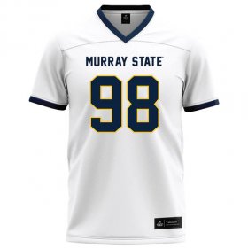 Racers vs Austin Peay rivalry jersey - Gray Price #98 White Football Jersey