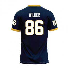 Reece Wilder #86 Navy Replica Football Jersey - Racers jersey customization local pickup