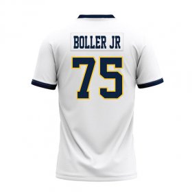 Rodreques Boller Jr #75 White Football Jersey - New 2025 Racers jersey release date Rodreques Boller Jr #75 White Football Jersey - New 2025 Racers jersey release date