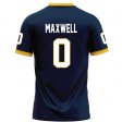 Rykin Maxwell #0 Navy Limited Football Jersey - Breakaway Racers fan jersey