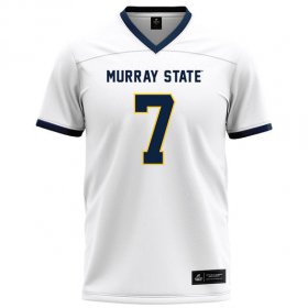 Stitched tackle twill Racers jersey - justice cross #7 White Football Jersey