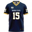 Stitched tackle twill Racers jersey - Lj Green #15 100th Year Navy Football Jersey