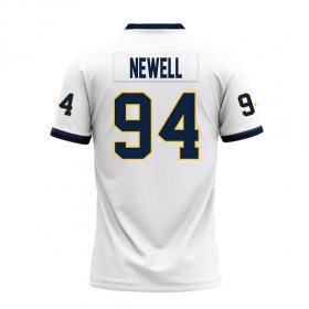 Trevor Newell #94 White Replica Football Jersey - Racers jersey gift for dad