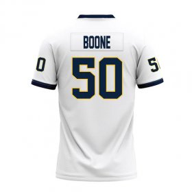 Tyler Boone #50 White Replica Football Jersey - Next day delivery Racers jersey KY