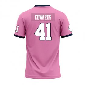 tyrece edwards #41 Pink Limited Football Jersey - Group discount Racers jerseys