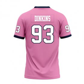Vincent Dinkins #93 Pink Replica Football Jersey - Last chance discontinued Racers jerseys