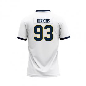 Vincent Dinkins #93 White Stitched Football Jersey - Racers jersey Black Friday 2025 deal