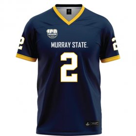 Women's slim fit Racers top - J'Kalon Carter #2 100th Year Navy Football Jersey
